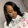 Half up half down Sew In