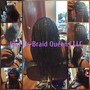 Large Knotless Braids ($50.00 deposit) hair included'