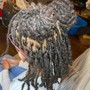 Kids Loc Re-twist and style (age 10 and under)