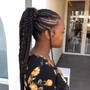 MEDIUM FEED-IN BRAID PONYTAIL