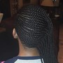 Sleek weave Ponytail