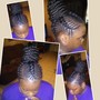 Sleek weave Ponytail