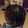 Loc Re-twist (Medina length, neckline to shoulders