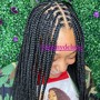 Knotless braids