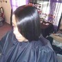 Blowout (Relaxed hair)