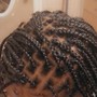 Men medium size Braids