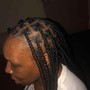 Men medium size Braids