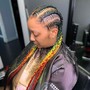 Medium Knotless Braids