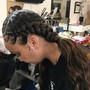 Large Ponytail Braids