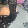 Medium Knotless Braids Butt Length