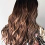 Balayage on extensions