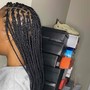 Smedium knotless braids