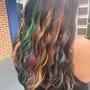 Extra color for thick or long hair