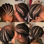 Box braids bob