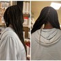 Basic wig braid-down Cornrows