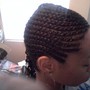 3 or more rows feedin braids