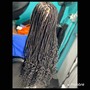 Dreadlocs Re-twist Without Style