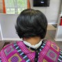 Natural Hair Silk Press