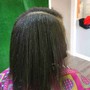 Natural Hair Silk Press