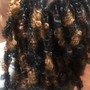 Children’s cornrolls  beads & wash