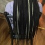 5-6 Feed-In Braids Straight Back