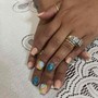 2 Big toes nail acrylic