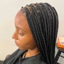 Knotless Braid Touch Up 2 front rows