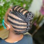 2 Feed In Braids