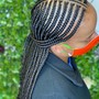 Traditional Braids/Cornrows NO LAYERS