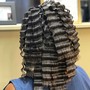 Virgin Permanent Wave/Jheri Curl/Trim