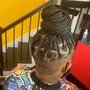 Medium Box Braids