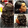 Crochet Braids with individual look in front