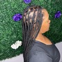 Braiding hair for tighter foundation