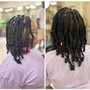 Relaxer/semi color/trim or haircut