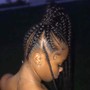 Large Braided Ponytail