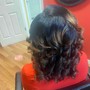 Natural Hair Updo Shampoo and Style