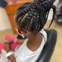 Kid's Cornrow + Box braids