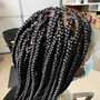 2 Cornrow Braids (with extensions)