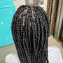 2 Cornrow Braids (with extensions)