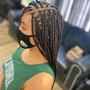 Medium Med-back Box Braids