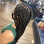 Medium Med-back Box Braids