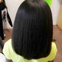 Weave maintenance (sew in touch up)