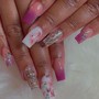 SCULPTURED Acrylic Nails