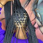 Small Knotless Braids Butt Length