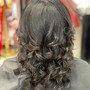 Shampoo and Style of Tape In Extensions