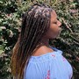 Boho Braids W/Human Hair