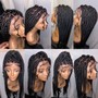 Goddess medium  Box Braids