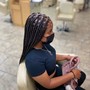 Large knotless Box Braids