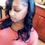 Closure quick weave