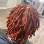 Dread Retwist/Two Strand twist (mid back)